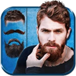 Logo of Men Hairstyle Photo Editor  Mustache - Beards android Application 