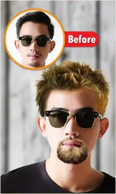 Men Hairstyle Photo Editor  Mustache - Beards android App screenshot 11