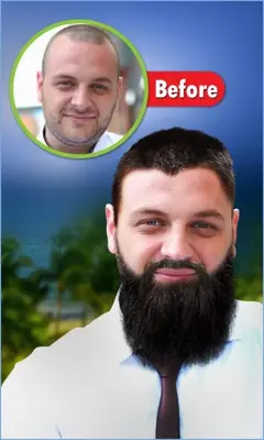 Men Hairstyle Photo Editor  Mustache - Beards android App screenshot 1